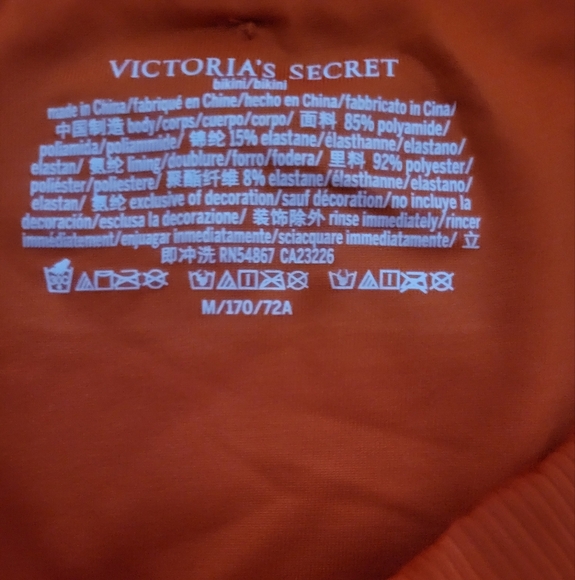 Victoria's Secret Red Bikini - Picture 2 of 4